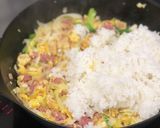 【10分】コンビーフハッシュのチャーハン作り方3写真