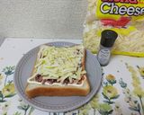 柚子胡椒香る！明太マヨ鯖クロックマダム作り方6写真