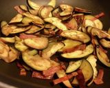 なすとベーコンの味噌炒め作り方3写真