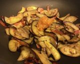 なすとベーコンの味噌炒め作り方4写真