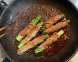 アスパラの肉巻き☆ジンジャーオイスター味作り方7写真