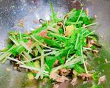 水菜塩昆布とアボカドシーチキンサラダ作り方1写真