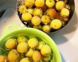 南高梅で梅干し〜らっきょう酢〜作り方1写真