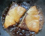 フライパンでふわふわ　ぶりの照り焼き作り方6写真