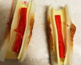 お弁当におつまみに☆竹輪のチーズカニカマ作り方2写真