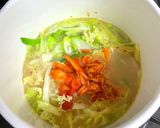 糖質制限！豚骨キムチ納豆ラーメン作り方2写真