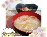 カルボナーラの残りの食材で作る卵スープ作り方3写真