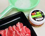 糸コンの豚キムチ炒め作り方1写真