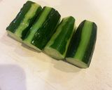 きゅうりと豆腐の柚子ぽん酢作り方1写真