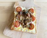 鯖みそ缶トマトチーズトースト作り方12写真