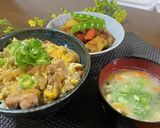お肉たっぷり♡親子丼作り方8写真