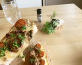 鯖みそ缶トマトチーズトースト作り方16写真