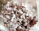 抹茶と小豆甘納豆のシフォンケーキ作り方3写真
