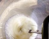 抹茶と小豆甘納豆のシフォンケーキ作り方11写真