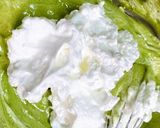 抹茶と小豆甘納豆のシフォンケーキ作り方15写真