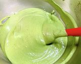 抹茶と小豆甘納豆のシフォンケーキ作り方16写真