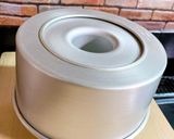 抹茶と小豆甘納豆のシフォンケーキ作り方21写真