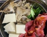 お手軽牛鍋作り方1写真