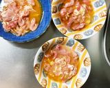 そうめチャンプル味豚こま大根青椒肉絲作り方4写真