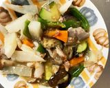 そうめチャンプル味豚こま大根青椒肉絲作り方14写真