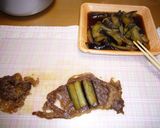 簡単☆ナスの牛肉巻き作り方5写真
