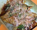 餃子 リメイク ~お好み焼き風~作り方2写真