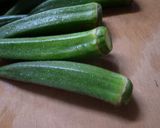 オクラの胡麻和え作り方1写真