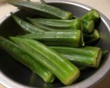 オクラの胡麻和え作り方2写真