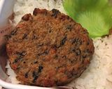 皐月27　ひじきハンバーグ弁当作り方3写真