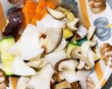 根菜塩ぶっかけソーメン汁炒め温野菜サラダ作り方13写真