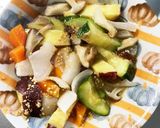 根菜塩ぶっかけソーメン汁炒め温野菜サラダ作り方15写真