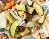 根菜塩ぶっかけソーメン汁炒め温野菜サラダ作り方17写真