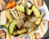 根菜塩ぶっかけソーメン汁炒め温野菜サラダ作り方18写真