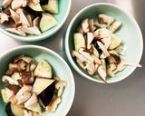 レンジ豚こまコク辛炒め味麻婆豆腐茄子作り方11写真
