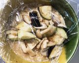 レンジ豚こまコク辛炒め味麻婆豆腐茄子作り方13写真