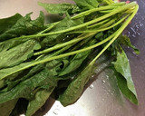 茹でない！ほうれん草となめ茸の生姜和え作り方2写真
