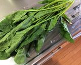 茹でない！ほうれん草となめ茸の生姜和え作り方3写真