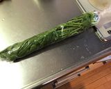 茹でない！ほうれん草となめ茸の生姜和え作り方4写真