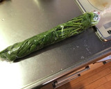 茹でない！ほうれん草となめ茸の生姜和え作り方4写真