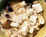 レンジ豚こまコク辛炒め味麻婆豆腐茄子作り方15写真