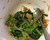 茹でない！ほうれん草となめ茸の生姜和え作り方13写真