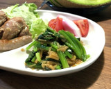 茹でない！ほうれん草となめ茸の生姜和え作り方14写真