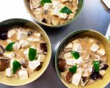レンジ豚こまコク辛炒め味麻婆豆腐茄子作り方20写真