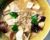 レンジ豚こまコク辛炒め味麻婆豆腐茄子作り方21写真