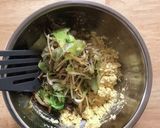 【糖質10g】糖質制限 お豆腐お好み焼き作り方4写真