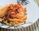 トマトとあさりのパスタ作り方6写真