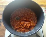 ほうれん草のスパイスポークカレー作り方2写真