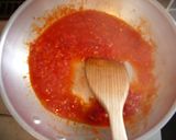 カニのトマトソースパスタ（アラビアータ）作り方3写真