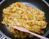 簡単！豚バラキムチ炒飯作り方5写真