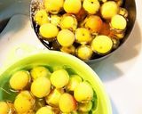 梅ジュース　梅シロップ　古城梅編作り方1写真